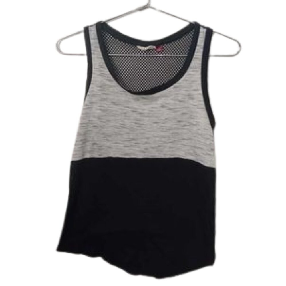 SO Mesh Black + Gray Tank Size Small